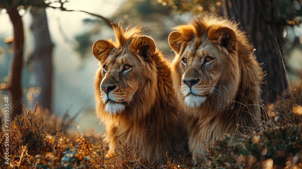 Fototapeta premium Golden Hour Majesty