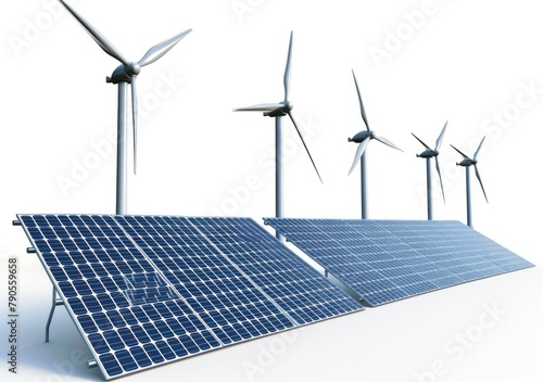 Solar and Wind Energy Installation