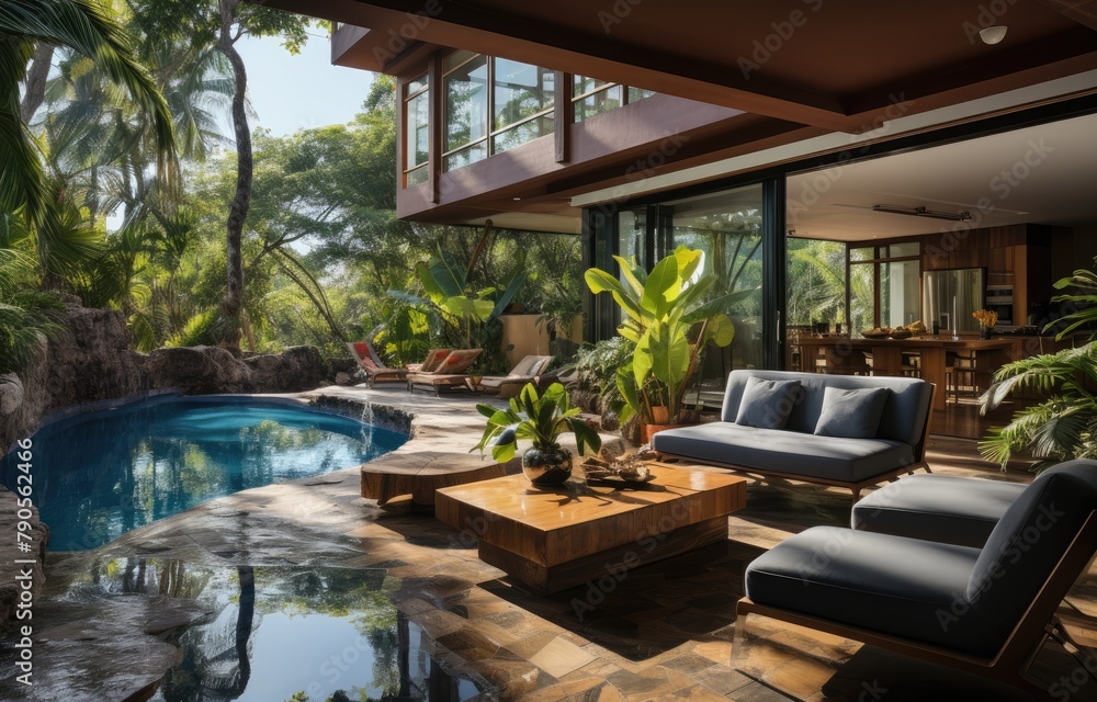 Tropical Resort Villa with Pool Tropical Resort Villa with Pool
