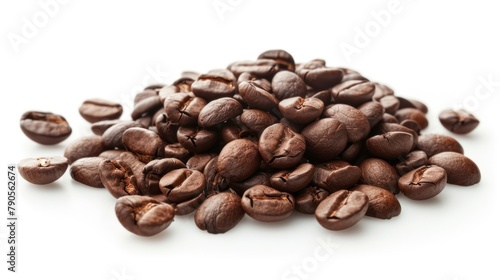 stock photo of coffee photography studio light  photorealistic  sharp focus  isolated white background  without text  