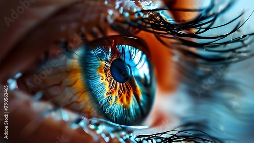 close up of a human eye © Stefan Schurr