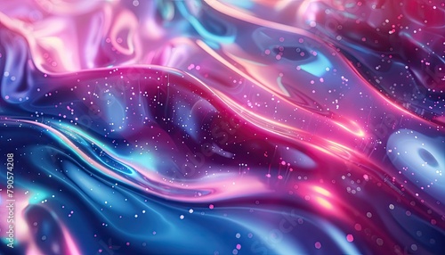 Bright futuristic backdrop with fluid motion