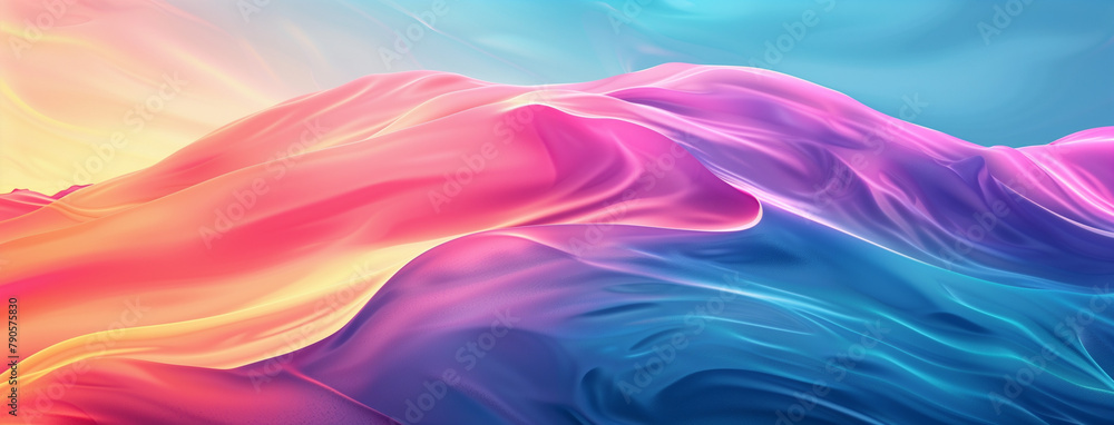 abstract colorful background with smoke, Abstract colorful background, Multicolor gradient background abstract, illustration, texture, pattern, wallpaper, rainbow, purple, backdrop, Ai generated
