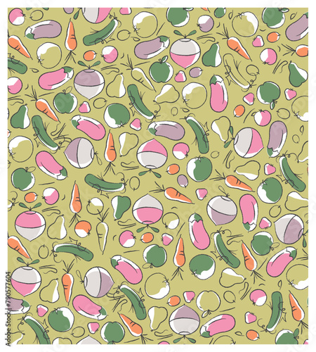 éléments graphiques pour épicerie, vente de fruits et légumes en direct, à la ferme, circuit court, local, marché, camion, locavore, maraîcher, charte graphique, logotype, identité visuelle, étiquette