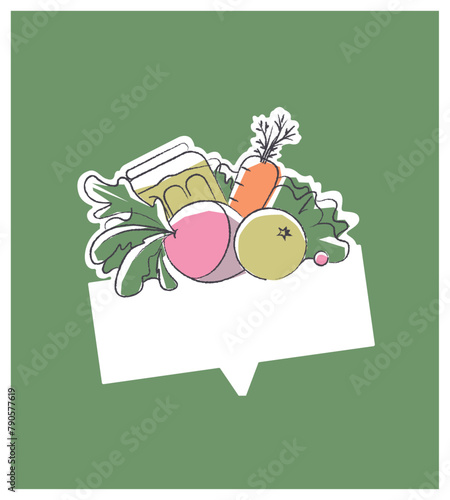 éléments graphiques pour épicerie, vente de fruits et légumes en direct, à la ferme, circuit court, local, marché, camion, locavore, maraîcher, charte graphique, logotype, identité visuelle, étiquette