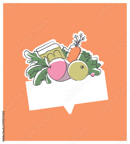 éléments graphiques pour épicerie, vente de fruits et légumes en direct, à la ferme, circuit court, local, marché, camion, locavore, maraîcher, charte graphique, logotype, identité visuelle, étiquette