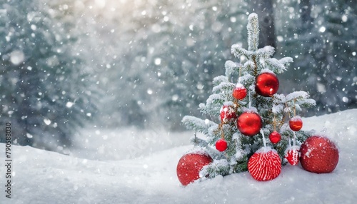 berries in snow christmas, snow, winter, tree, decoration, xmas, holida