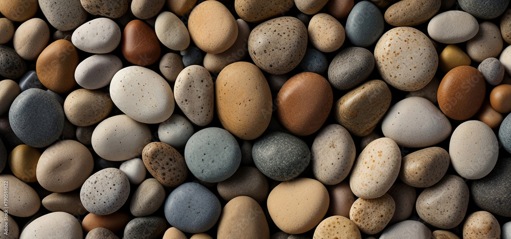 Colorful Rocks And Pebbles On The beach Colorful Rocks And Pebbles On The beach