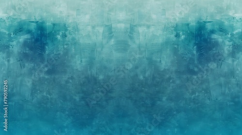 Serene Teal to Midnight Gradient Backdrop for Peaceful Reflective Themes