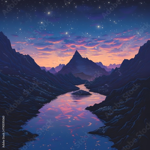 A River of Earths Tears A Symbol of Resilience and Unyielding Growth