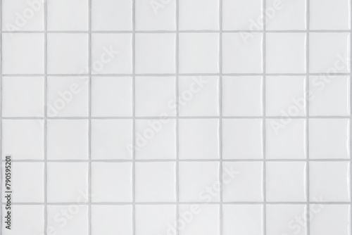 White & Silver Gray Tiles Abstract Wall Background