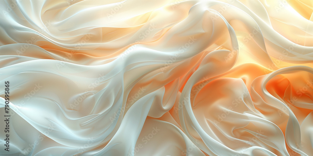 Obraz premium Soft abstract background in cream colors. 