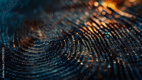 Carbon Fingerprint: Unique Abstract Marks of Capture and Storage. photo