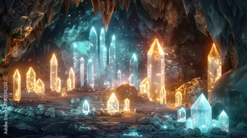 Cave of Glowing Crystals A Realm of Unending Wishes