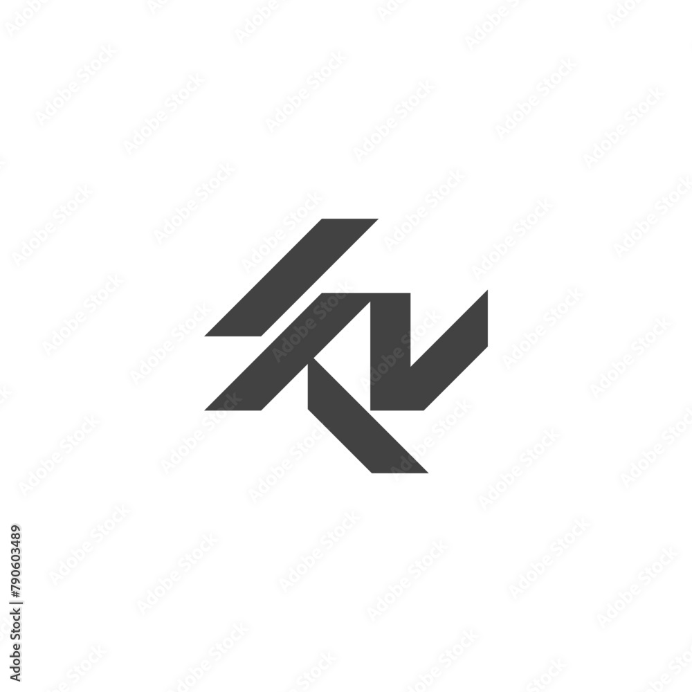 K N V Letter Logo Vector Design K N V Letter Logo Vector Design