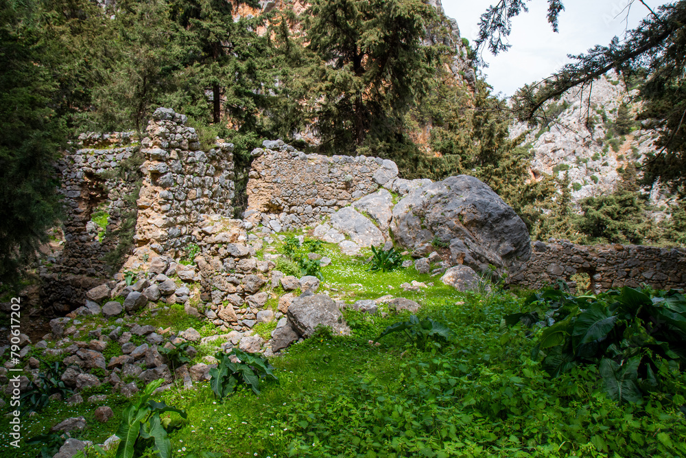 castle ruins of the medieval settlement of Palio Pyli Kos Island South Aegean Region (Südliche Ägäis) Greece castle ruins of the medieval settlement of Palio Pyli Kos Island South Aegean Region (Südliche Ägäis) Greece