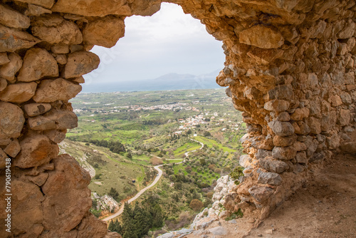 castle ruins of the medieval settlement of Palio Pyli Kos Island South Aegean Region (Südliche Ägäis) Greece photo