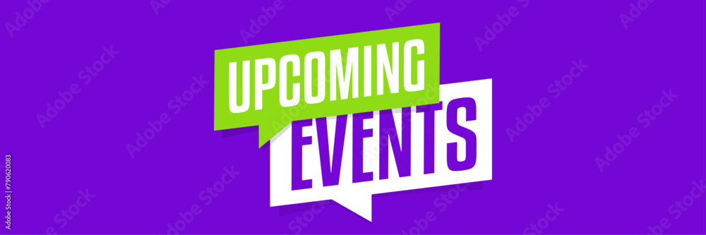 Upcoming events Upcoming events