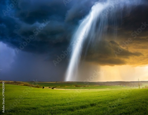 storm over the field © PlikArts