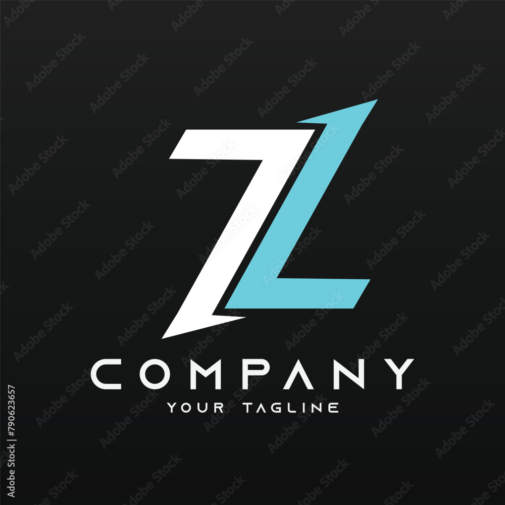 Alphabet logo illustration logo vector of letter Z Alphabet logo illustration logo vector of letter Z
