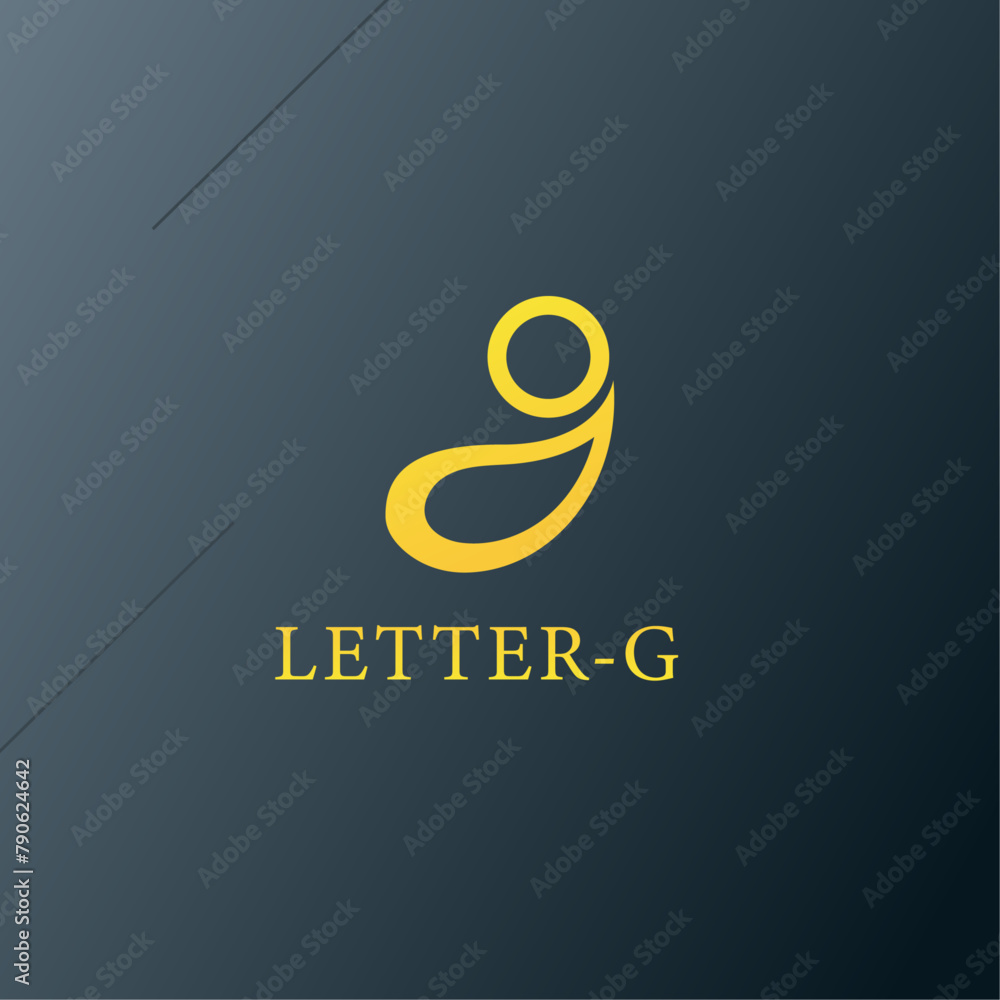 Fototapeta premium Letter G Professional logo design for all kinds of business