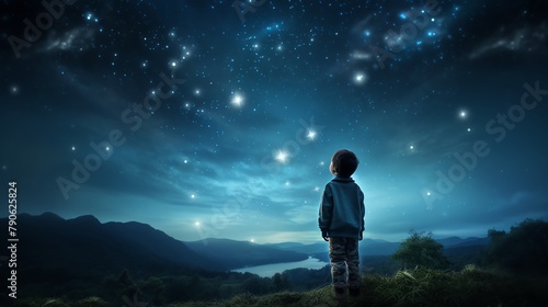 Exploring Constellations Write an educational guide to identifying and learning about the major constellations visible in the night sky Include information on the mythology behind each constellation a photo