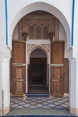 Marrakech  Morocco  Arabic culture  ancient city  mosaics