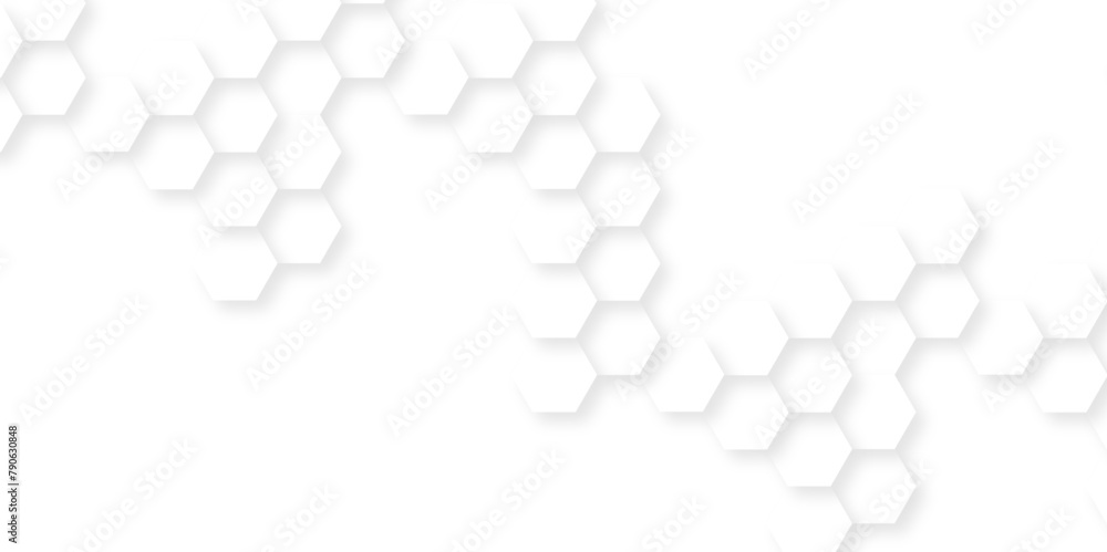 Modern simple style hexagonal graphic concept. Background with hexagons. Hexagon concept design abstract technology background. Pattern with hexagons illustration of a honeycomb. Futuristic surface. 