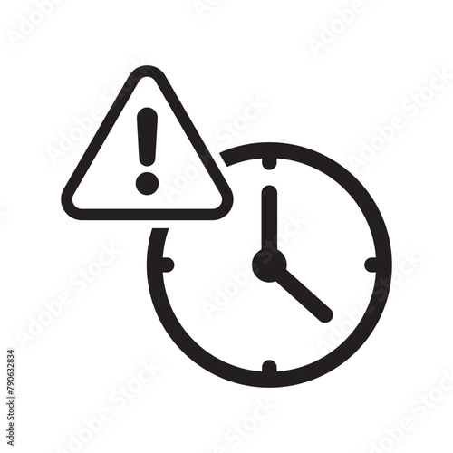 Expiry icon. Expired icon, notice vector icon.