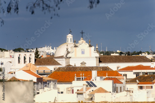 view of the old town, Tavira, Portugal, Europe, February 2024