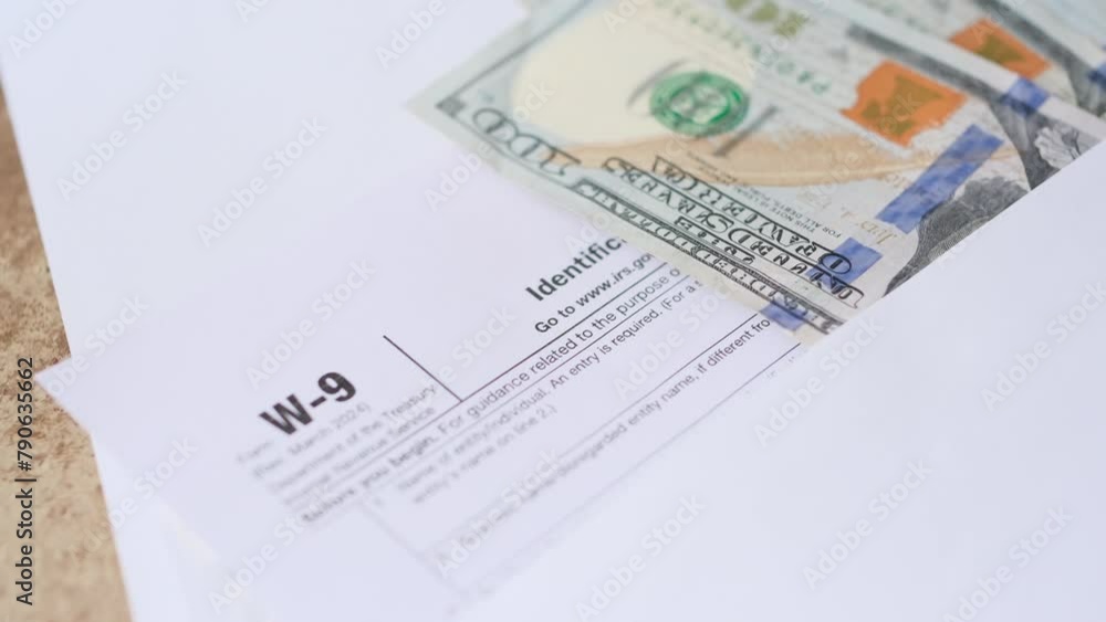 w-9 tax agreement with US dollars w-9 tax agreement with US dollars