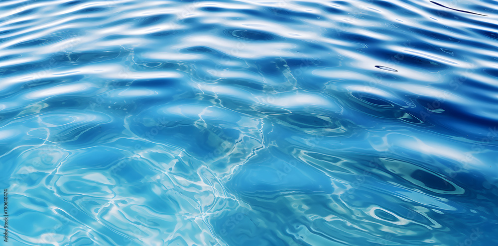 Crystal clear water ripples background Crystal clear water ripples background