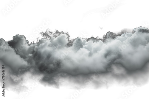 Ultra realistic clouds on a transparent background