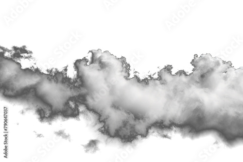 Ultra realistic clouds on a transparent background