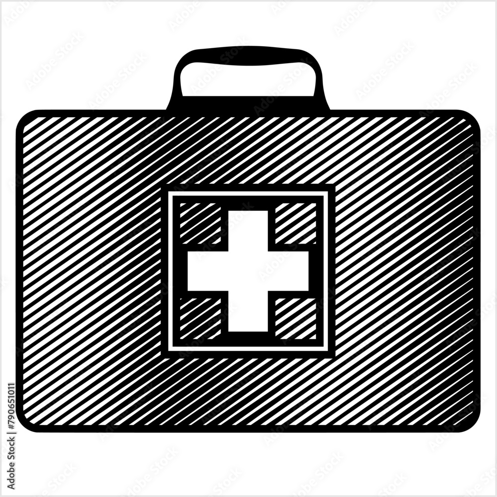 Obraz premium Doctor Bag Icon M_2112001