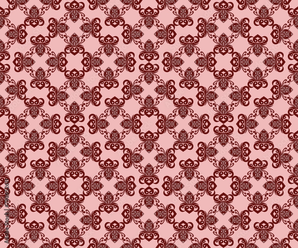 seamless damask pattern seamless damask pattern