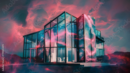 House made from nebula