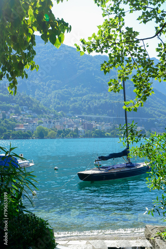 View at beautiful Montreux, Switzerland