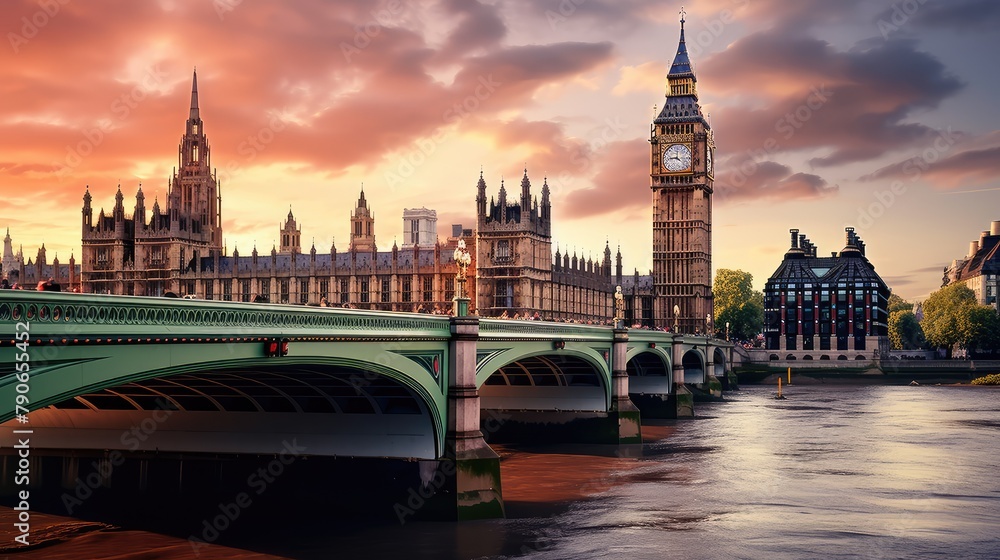 Naklejka premium houses of parliament