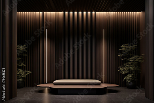 3d render of beautiful bedroom interior Image 