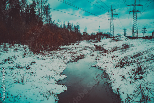 Industrial Winter Creek