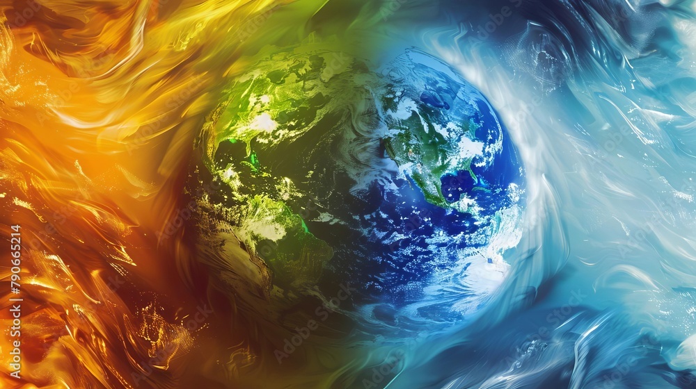 A comparison of the impacts on global wind patterns and atmospheric circulation, with El Nino and La Nina causing shifts in these patterns A comparison of the impacts on global wind patterns and atmospheric circulation, with El Nino and La Nina causing shifts in these patterns