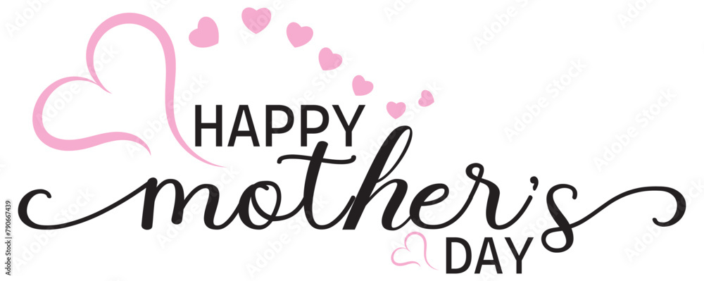 Happy Mothers Day lettering . Handmade calligraphy banner vector illustration. Mother's day card.Happy Mothers Day typography poster. eps 10
Happy Mothers Day lettering . Handmade calligraphy banner vector illustration. Mother's day card.Happy Mothers Day typography poster. eps 10