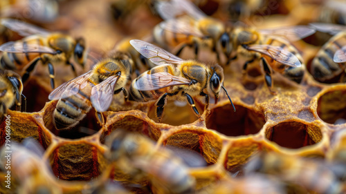 Beehive Buzz: Life Inside the Hive © nimnull