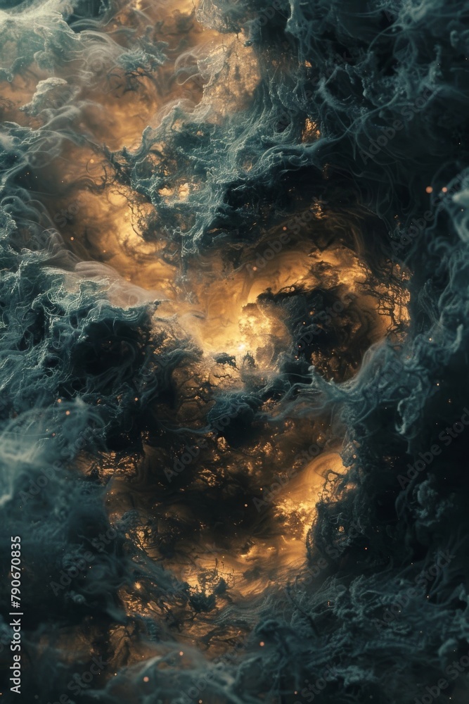 Abstract, Art, Clouds, Mystery, Texture, Gold, Storm, Ethereal, Swirl, Dark, Light, Illumination, Atmospheric, Heaven, Elemental Abstract, Art, Clouds, Mystery, Texture, Gold, Storm, Ethereal, Swirl, Dark, Light, Illumination, Atmospheric, Heaven, Elemental