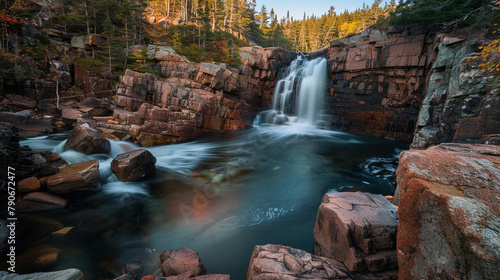 amazing natural beauty Acadia National Park with different shooting and angles