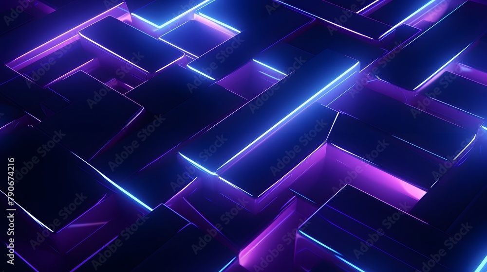 3d rendering of purple and blue abstract geometric background. Scene for advertising, technology, showcase, banner, game, sport, cosmetic, business, metaverse. Sci-Fi Illustration. Product display
3d rendering of purple and blue abstract geometric background. Scene for advertising, technology, showcase, banner, game, sport, cosmetic, business, metaverse. Sci-Fi Illustration. Product display