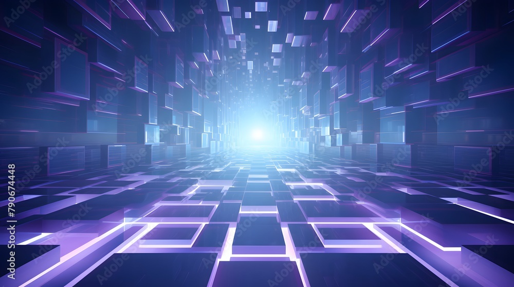 3d rendering of purple and blue abstract geometric background. Scene for advertising, technology, showcase, banner, game, sport, cosmetic, business, metaverse. Sci-Fi Illustration. Product display
3d rendering of purple and blue abstract geometric background. Scene for advertising, technology, showcase, banner, game, sport, cosmetic, business, metaverse. Sci-Fi Illustration. Product display
