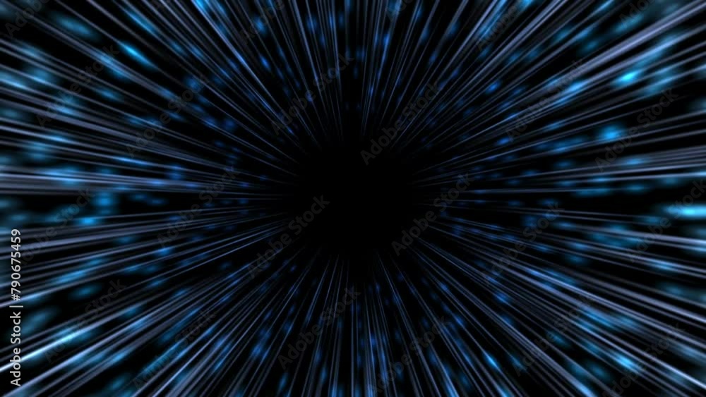 Warp into the universe and travel to the far reaches of space, Blue fractal explosion with glowing lines, ideal for a spacey wallpaper design Warp into the universe and travel to the far reaches of space, Blue fractal explosion with glowing lines, ideal for a spacey wallpaper design