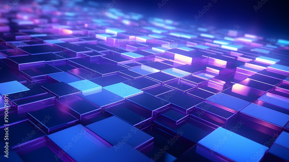 3d rendering of purple and blue abstract geometric background. Scene for advertising, technology, showcase, banner, game, sport, cosmetic, business, metaverse. Sci-Fi Illustration. Product display
3d rendering of purple and blue abstract geometric background. Scene for advertising, technology, showcase, banner, game, sport, cosmetic, business, metaverse. Sci-Fi Illustration. Product display
